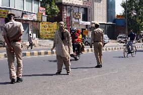 Police Control During A Lockdown - Rajasthan