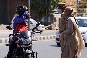 Police Control During A Lockdown - Rajasthan