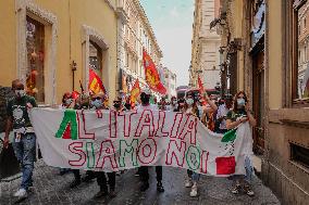 Alitalia Workers Demonstrate - Rome