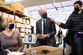 Laurent Wauquiez announces his candidacy in Auvergne-Rhone-Alpes