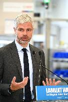 Laurent Wauquiez announces his candidacy in Auvergne-Rhone-Alpes