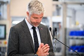 Laurent Wauquiez announces his candidacy in Auvergne-Rhone-Alpes