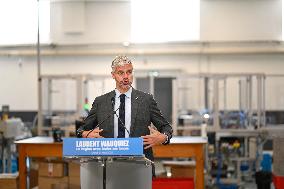 Laurent Wauquiez announces his candidacy in Auvergne-Rhone-Alpes