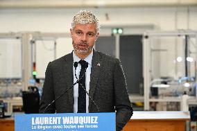 Laurent Wauquiez announces his candidacy in Auvergne-Rhone-Alpes