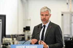 Laurent Wauquiez announces his candidacy in Auvergne-Rhone-Alpes