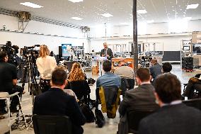 Laurent Wauquiez announces his candidacy in Auvergne-Rhone-Alpes