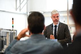 Laurent Wauquiez announces his candidacy in Auvergne-Rhone-Alpes