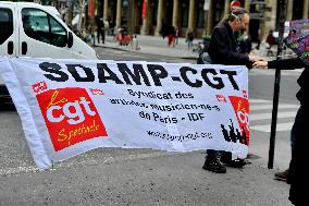 Rally in front of the Council of State - Paris