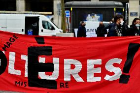 Rally in front of the Council of State - Paris