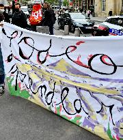 Rally in front of the Council of State - Paris