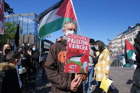 Pro-Palestinian Demonstration - Toulouse