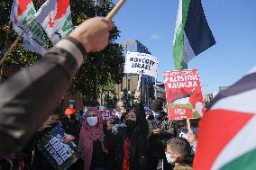Pro-Palestinian Demonstration - Toulouse