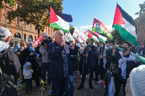 Pro-Palestinian Demonstration - Toulouse