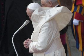 Pope Francis During The Weekly General Audience - Vatican