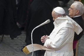 Pope Francis During The Weekly General Audience - Vatican