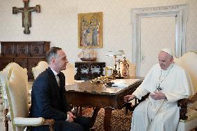 Pope Francis Meets Heiko Maas - Vatican