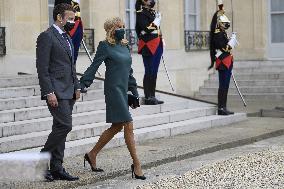 President Macron Welcomes Argentina's President Fernandez - Paris