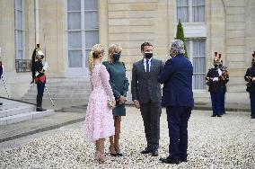 President Macron Welcomes Argentina's President Fernandez - Paris