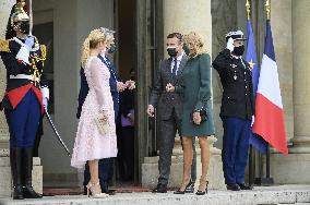 President Macron Welcomes Argentina's President Fernandez - Paris