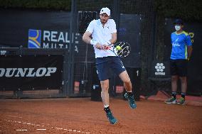 Rome Tennis Open - Andy Murray And Liam Broady