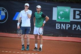 Rome Tennis Open - Andy Murray And Liam Broady