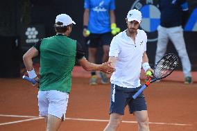 Rome Tennis Open - Andy Murray And Liam Broady