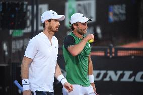 Rome Tennis Open - Andy Murray And Liam Broady