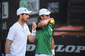 Rome Tennis Open - Andy Murray And Liam Broady