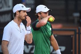 Rome Tennis Open - Andy Murray And Liam Broady