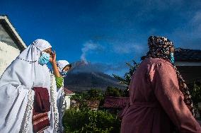 Kuta Tengah Village At The Sinabung Volcano Feet