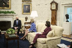 Biden Meets With Republican Senators - Washington