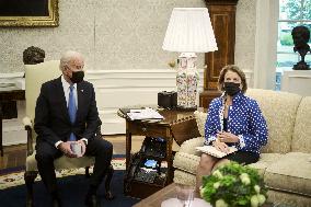 Biden Meets With Republican Senators - Washington