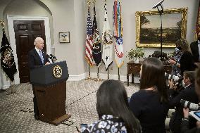 Biden Speaks On Colonial Pipeline - Washington