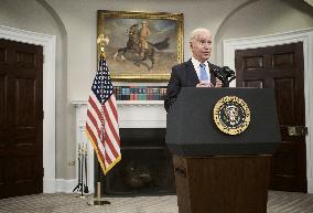 Biden Speaks On Colonial Pipeline - Washington