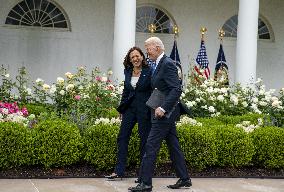 Biden Holds Covid-19 Briefing - Washington