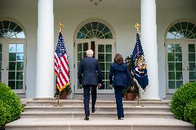 Biden Holds Covid-19 Briefing - Washington