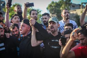 Funeral Of Man Killed By Israeli Airstrikes - Gaza