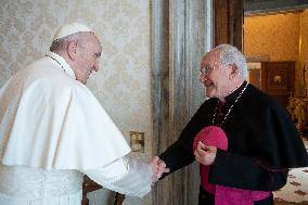Pope Francis Meets Aldo Cavalli - Vatican
