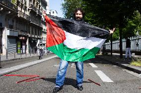 Free Palestine Protest - Paris