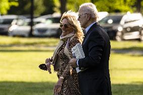 Pres. Biden Departs White House