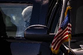 Pres. Biden Departs White House