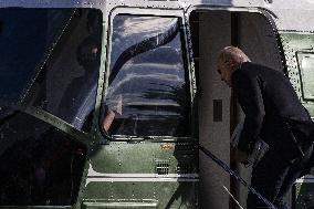 Pres. Biden Departs White House