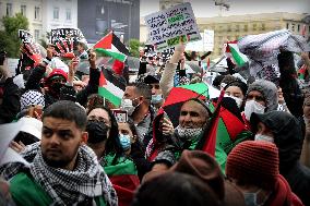 Pro-Palestine Rally - Lyon