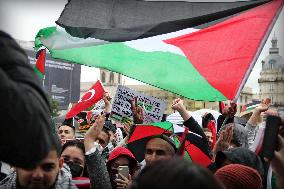 Pro-Palestine Rally - Lyon
