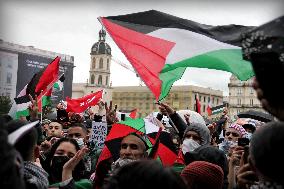 Pro-Palestine Rally - Lyon