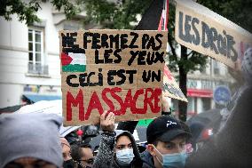 Pro-Palestine Rally - Lyon