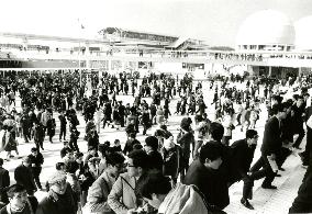 A view of the Osaka Expo site