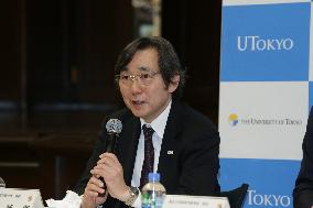 Professor Inoue of University of Tokyo, announce the identification of a new coronavirus drug candidate