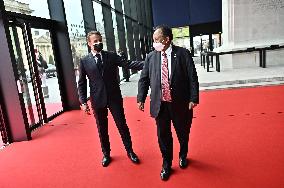 President Macron At International Conference On Sudan - Paris