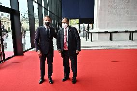 President Macron At International Conference On Sudan - Paris